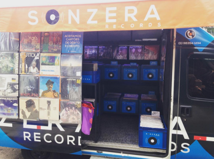 Sonzera Records: um dos cenários do nosso documentário (Foto: Instagram)